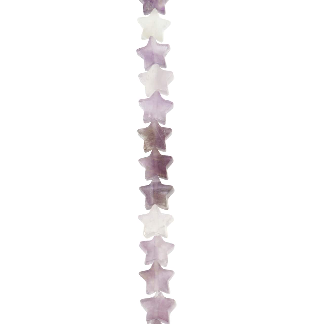 Amethyst Star Beads, 7.5mm by Bead Landing™